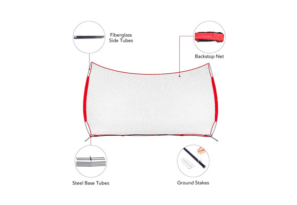 野球練習ネットグループIII