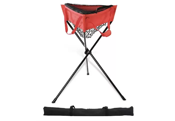 野球用三角キャッチャー（カバー付き）