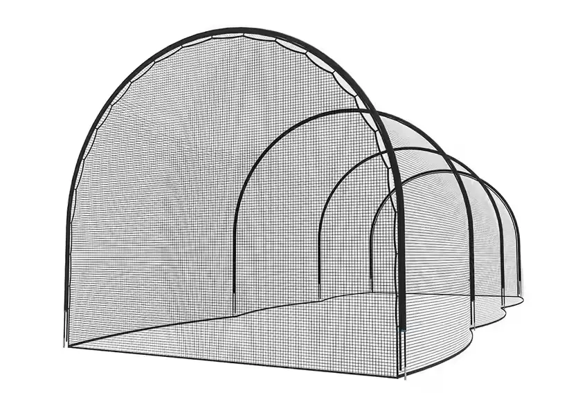 クリケットバッティングケージ（二重保護）