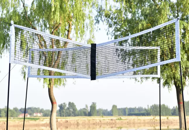 マーキング付き屋内バレーボールトレーニングネット