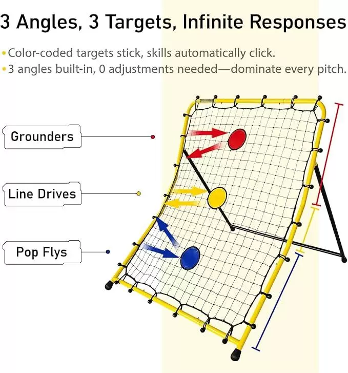 マルチスポーツ用リバウンドネット