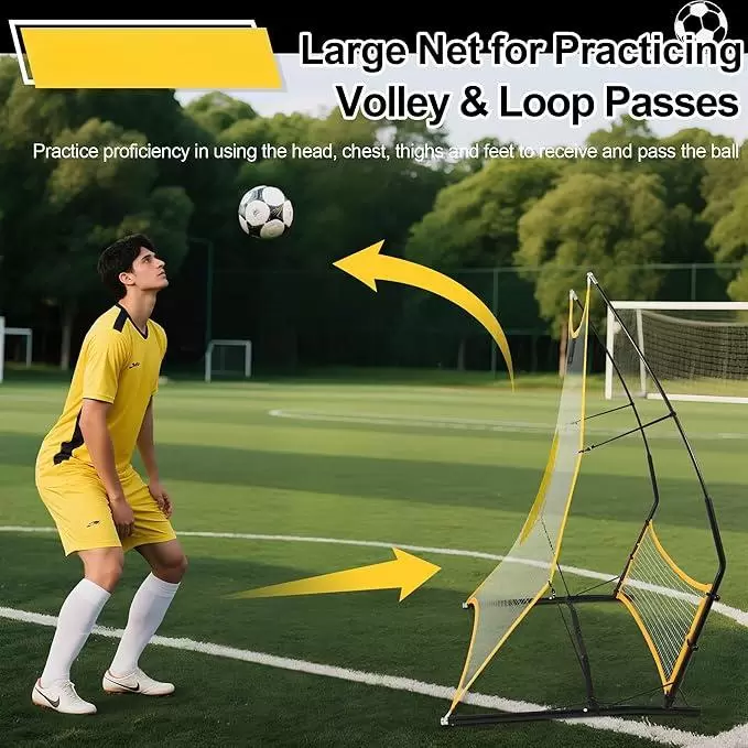 両面サッカー用ハイローリバウンドネット