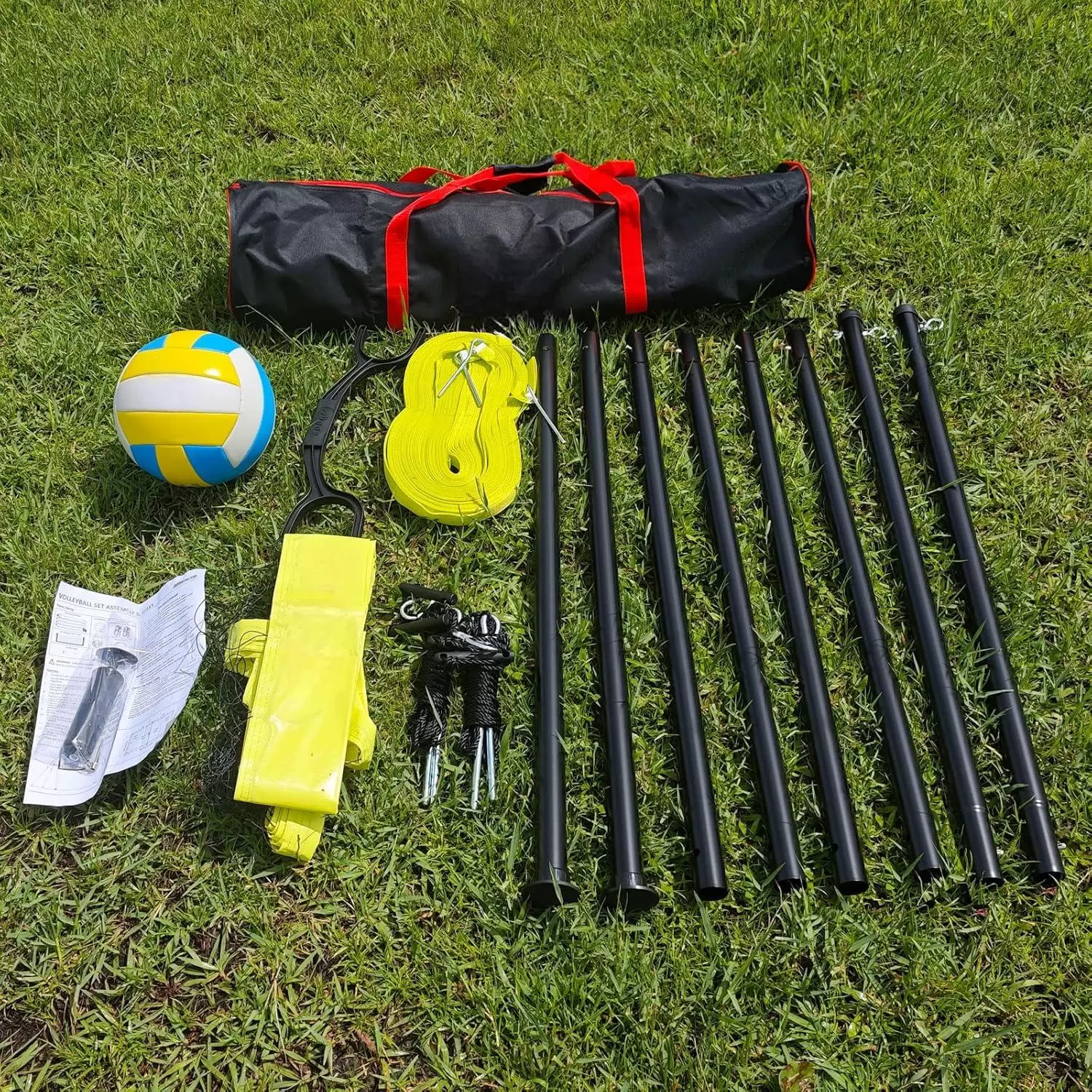 長さ調節可能な多機能バレーボールトレーニングネット