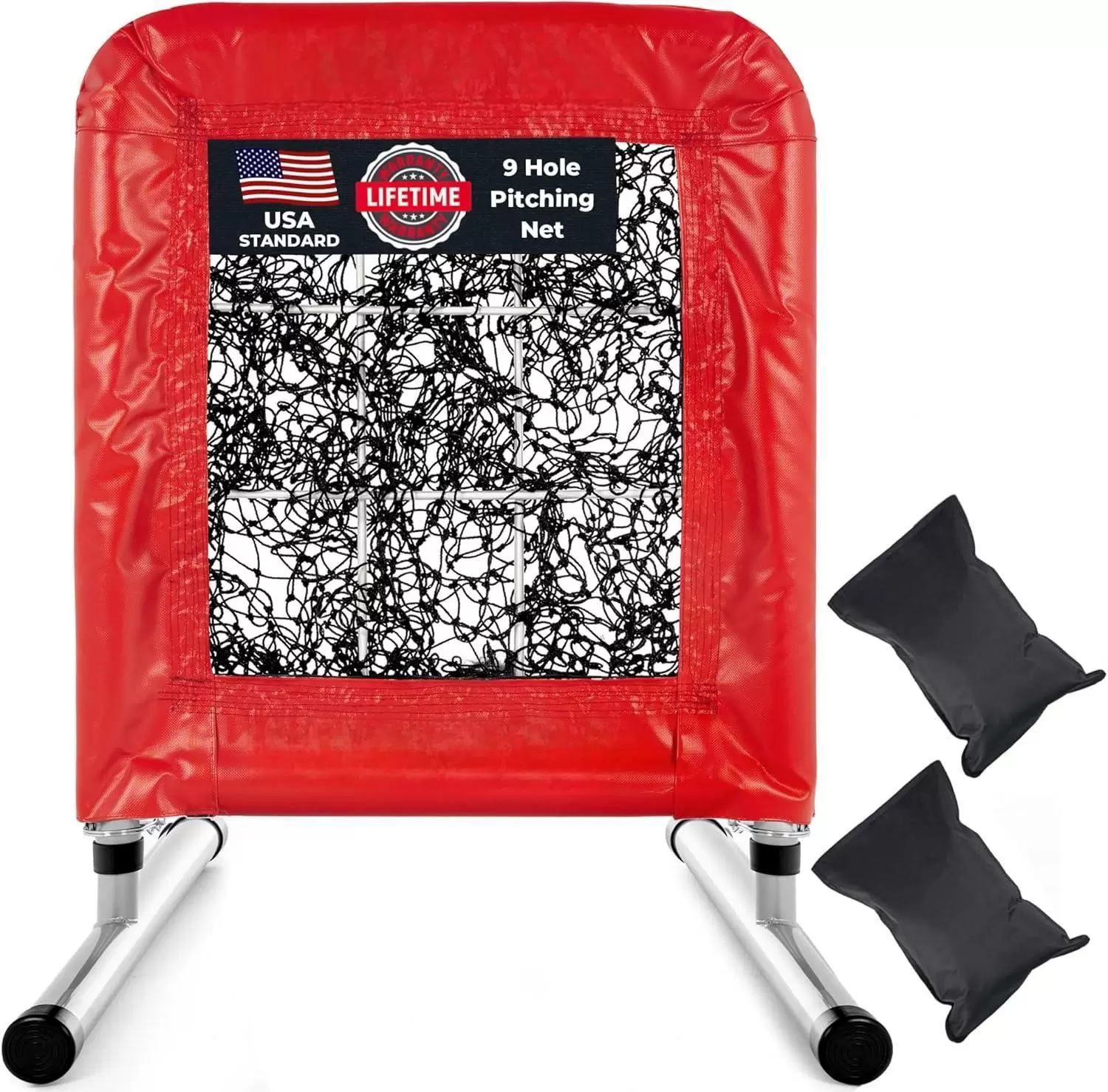 9ホール プロスタイル 野球＆ソフトボール用ピッチングネット