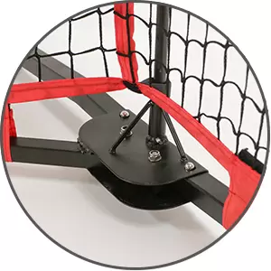 野球とソフトボールのバックストップネット