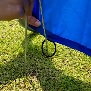 ターゲット付きポータブルサッカーゴール