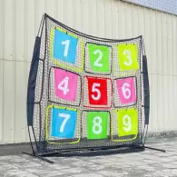 7フィート&times;7フィートのデジタルディスクゴルフ練習用ネット