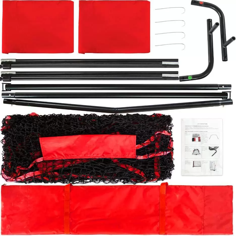 4&times;7フィートのラグビー練習用ネット