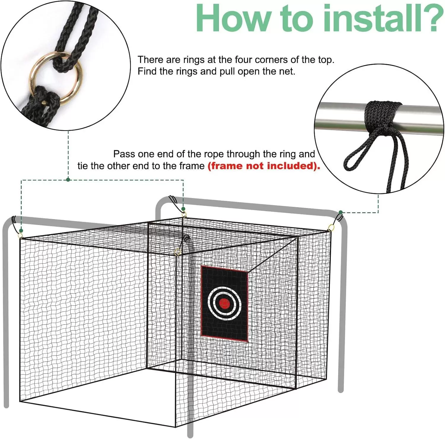 ゴルフネット（ネットのみ）II