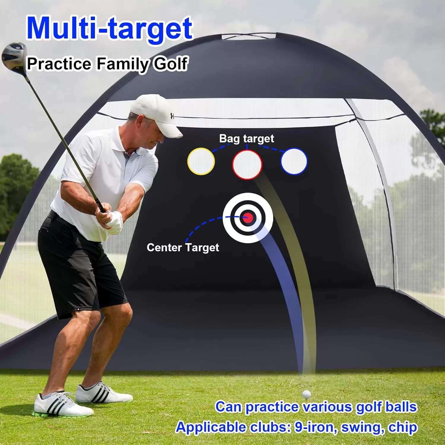 テント型ゴルフ練習ネットⅠ
