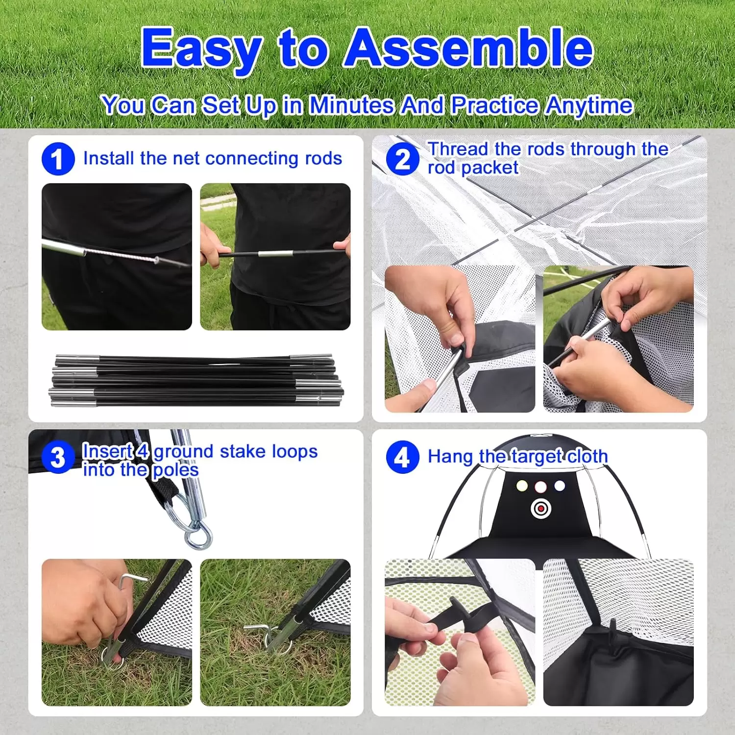 テント型ゴルフ練習ネットⅠ