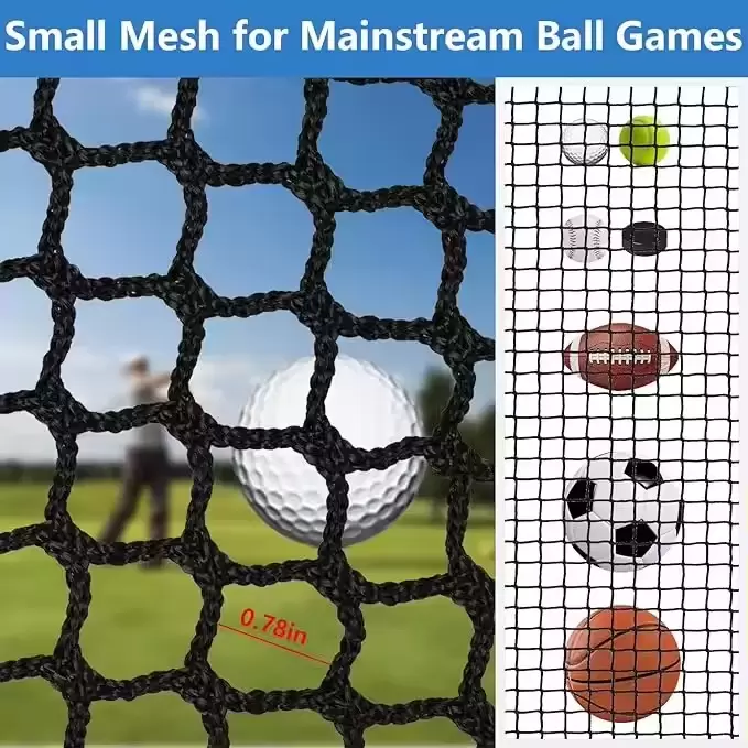 10&times;10&times;10フィートの軽量ゴルフケージ（ターゲットクロス付き）